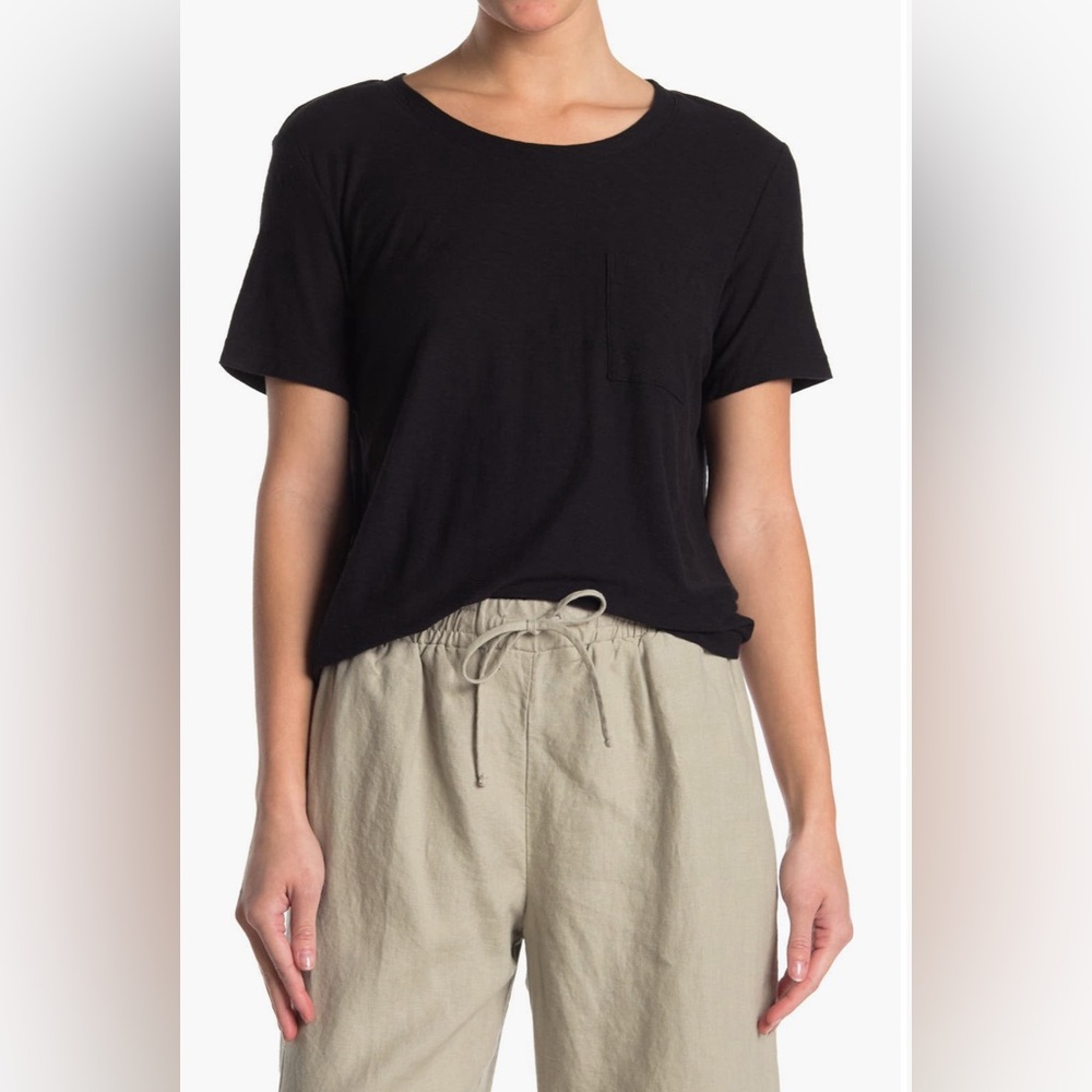 James Perse crew neck pocket t-shirt